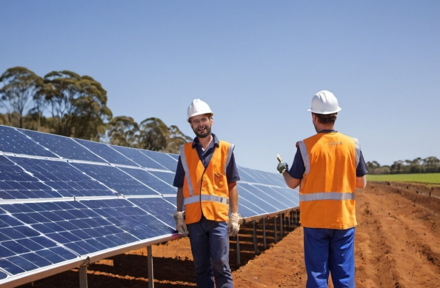 Skilled labourers – Solar Farm Project