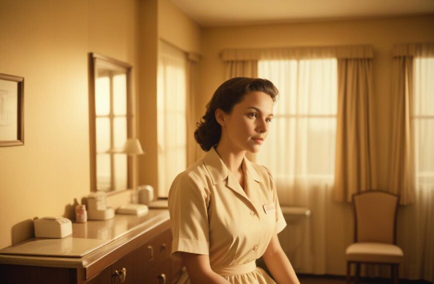 Housekeeper At Travellers Motel