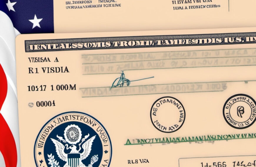 R1 Visa For USA From India
