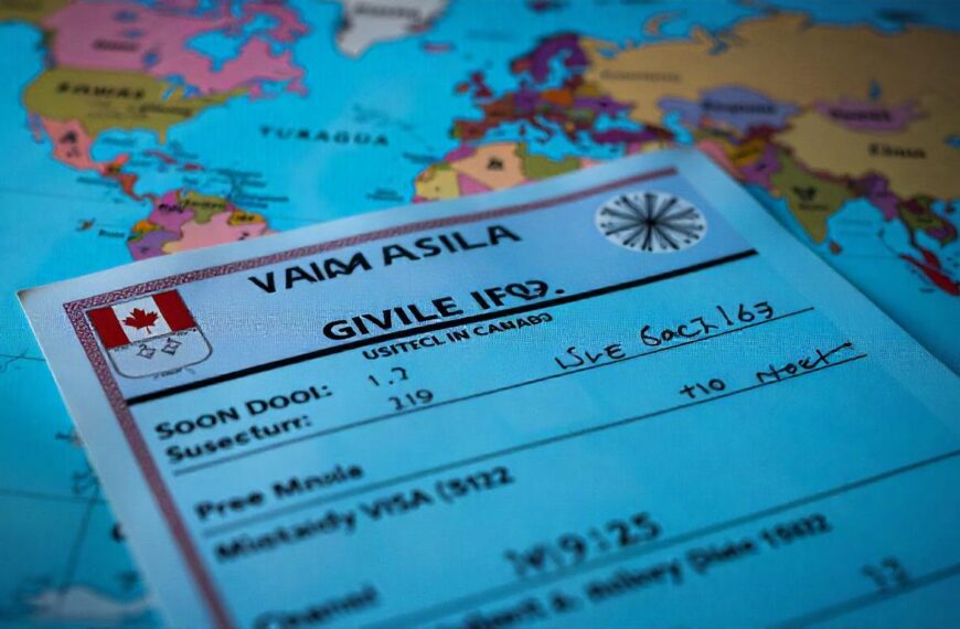 Canada Visitor Visa Application