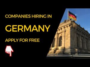 Work In Germany 11 Companies Hiring Now
